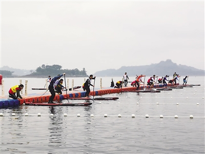 城市远洋【聚焦重庆】重庆长寿皮划艇邀请赛开赛