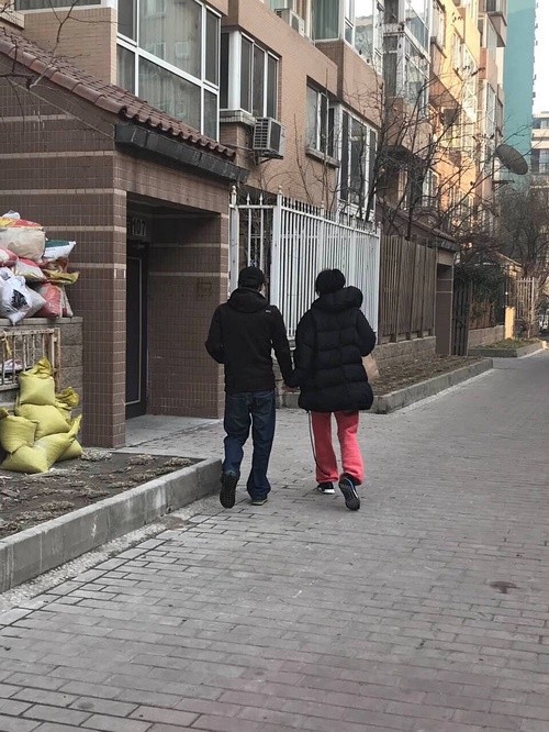 王菲谢霆锋十指紧扣散步 网友关注的是谢霆锋的身高