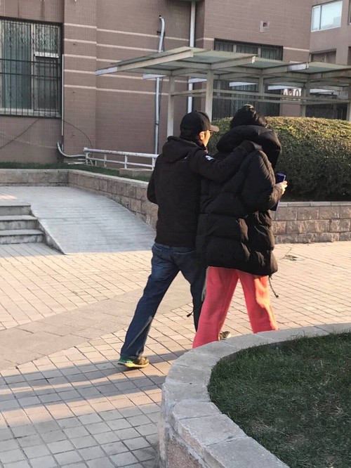 王菲谢霆锋十指紧扣散步 网友关注的是谢霆锋的身高