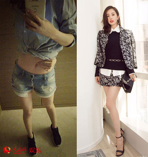 唐嫣杨幂周冬雨关晓彤孙怡 筷子腿是女明星的标配?