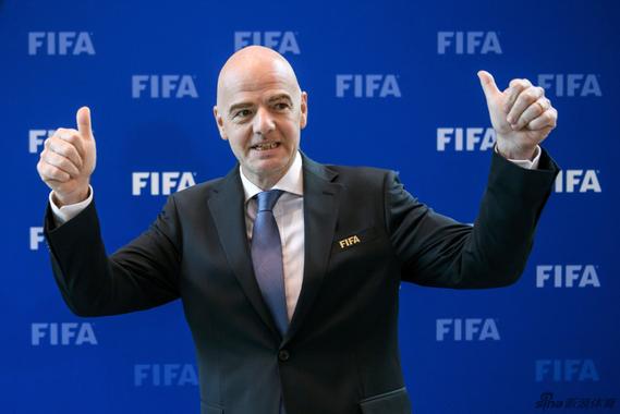 FIFA主席计划世界杯扩军成48队 3队一组分16组