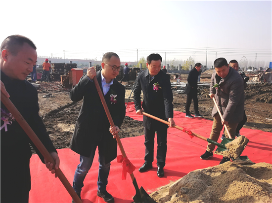 （供稿 社会广角列表 三吴大地泰州 移动版） 江苏·戴南紧固件产业园开工建设