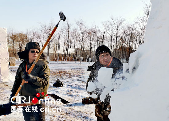 05【吉林】【原创】“冰雪缘•雕塑情”第五届中国长春大学生雪雕大赛举行