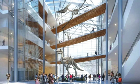（焦点图，导航成都，移动端）成都自然博物馆设计方案敲定 2021年去体验"奇妙夜"
