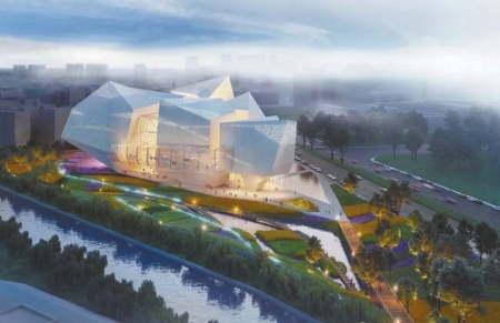 （焦点图，导航成都，移动端）成都自然博物馆设计方案敲定 2021年去体验"奇妙夜"