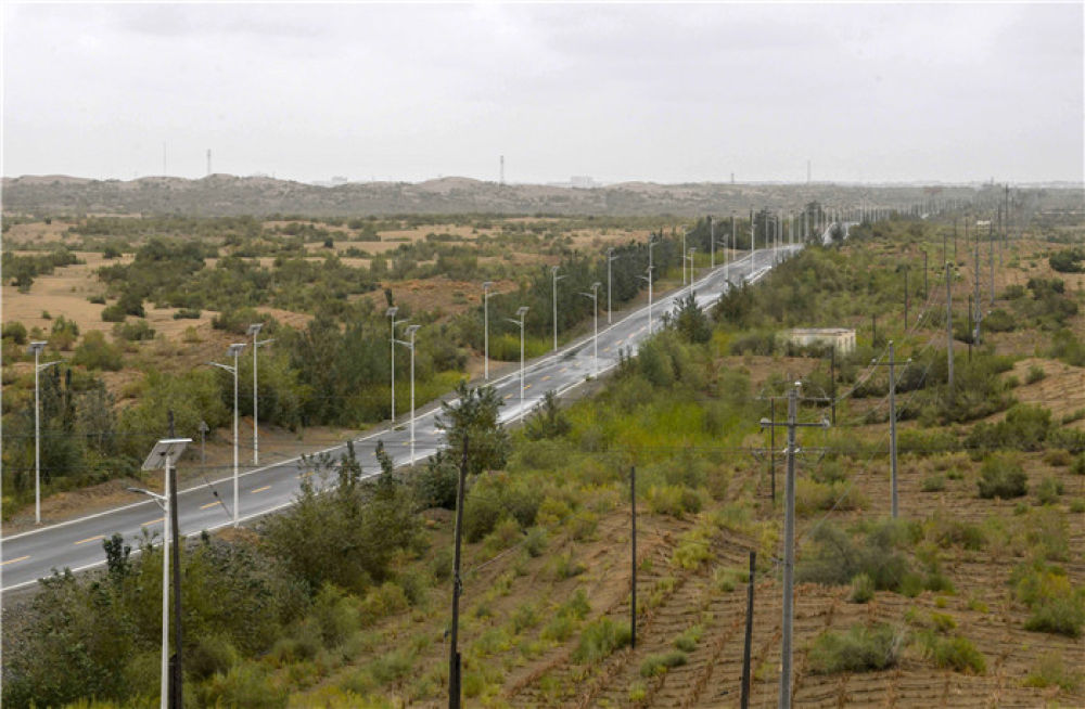 新华社@大漠小城的绝地反击