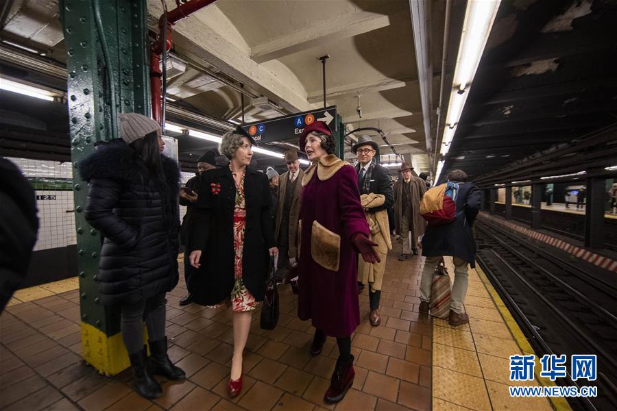 [新华网]纽约：怀旧地铁