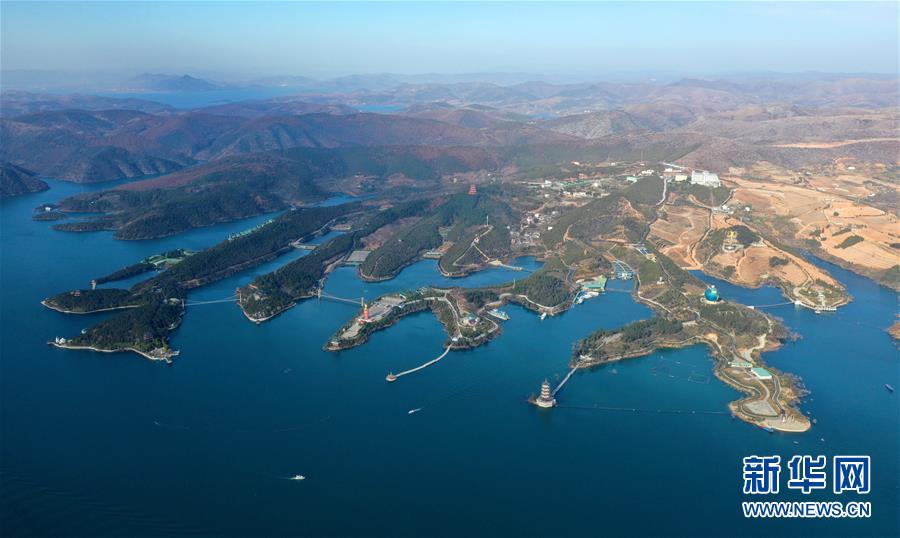 #新华网#俯瞰河南淅川丹江口水库库区