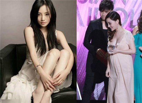 女星怀孕前后的天差地别 李小璐陈妍希大肚照