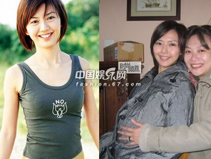 女星怀孕前后的天差地别 李小璐陈妍希大肚照