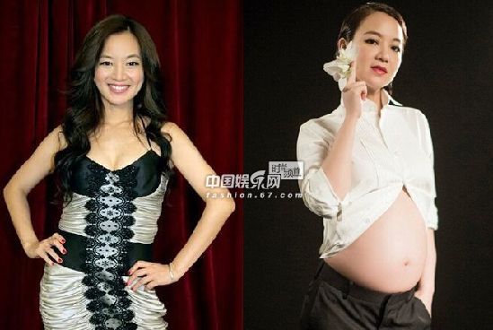 女星怀孕前后的天差地别 李小璐陈妍希大肚照