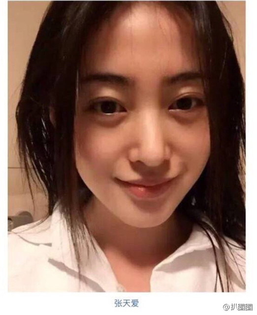 女明星晒素颜照 谁最美谁差别最大？(组图)