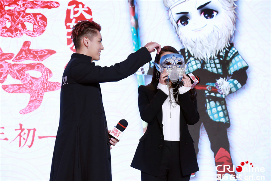 《西游伏妖篇》吴亦凡演会功夫的唐僧 姚晨角色雌雄难辨