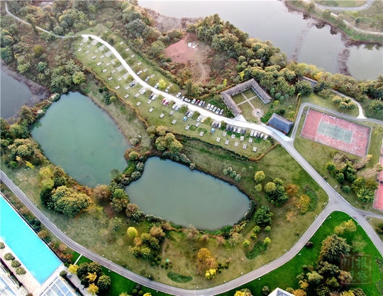 #四川在线#生态文明@湿地】初冬的仁寿黑龙滩国家湿地公园：色彩