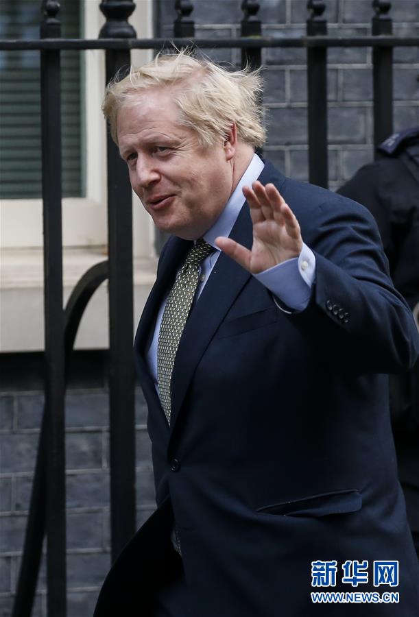 新华网@约翰逊就任英国首相