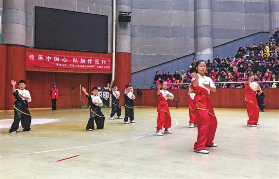 【文化 图文】重庆渝中区武术比赛吸引700余名选手同场竞技