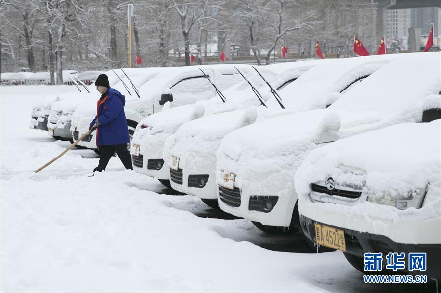 新华网@雪后的哈尔滨