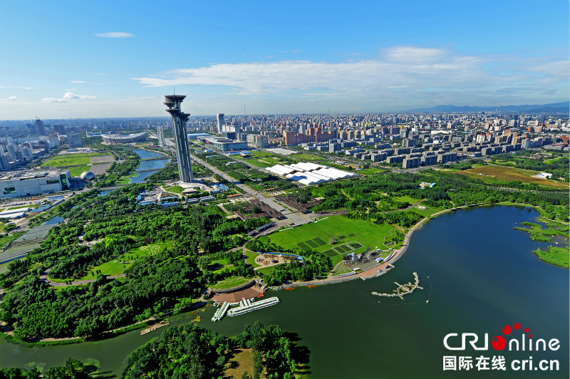 奥林匹克森林公园,北京市内最大的城市生态公园,位于北京中轴线延长线