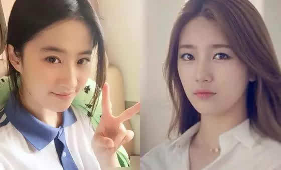 赵丽颖vs朴敏英郑爽vs允儿 中韩女星美貌大PK