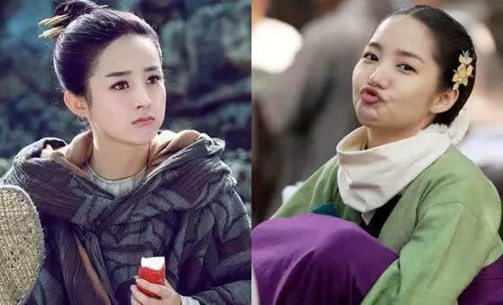 赵丽颖vs朴敏英郑爽vs允儿 中韩女星美貌大PK