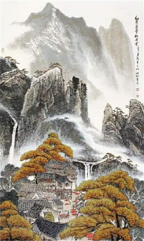 特别推荐:著名画家宋毓敏老师的山水画艺术