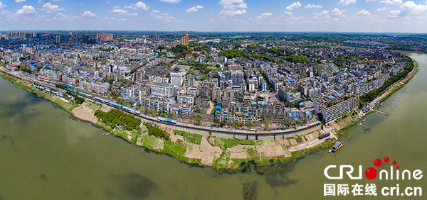 富顺县城全景(自贡市富顺 供图)