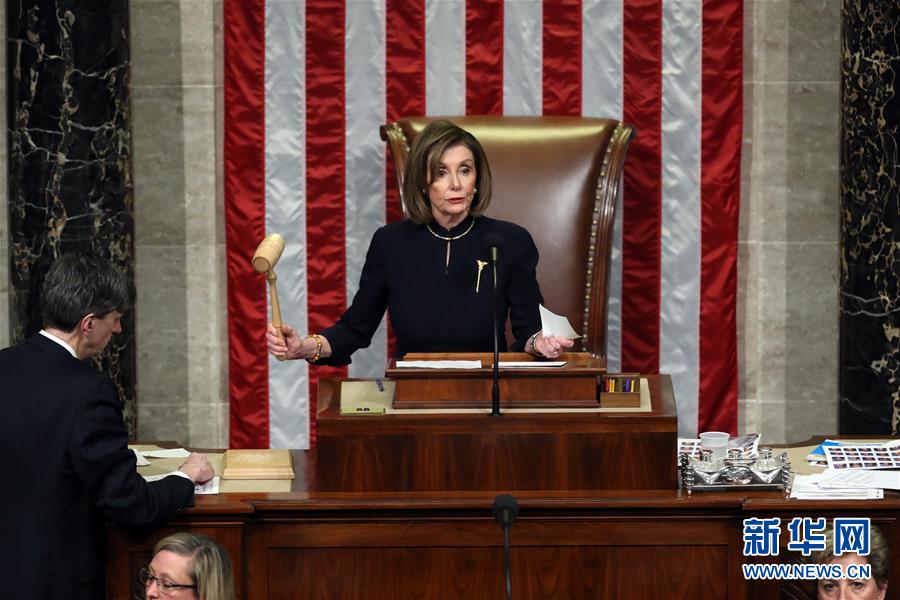 「新华网」特朗普遭美国会众议院弹劾