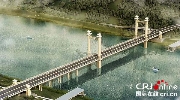 图片默认标题_fororder_蓬安县新桥效果图。（蓬安县委宣传部---供图）