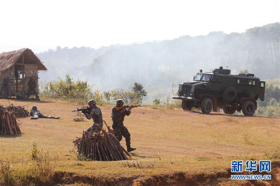 「新华网」“携手—2019”中印陆军反恐联合训练落幕