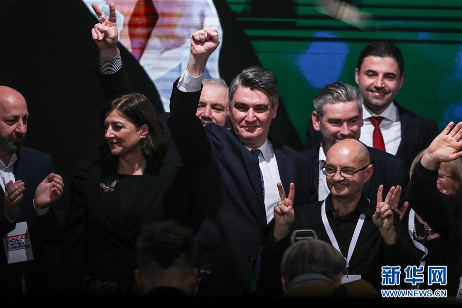 「新华网」克罗地亚将举行总统选举第二轮投票