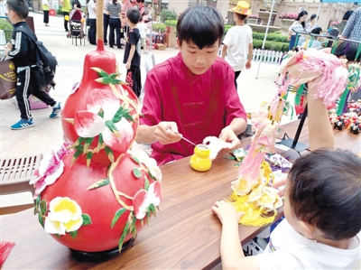 【中原文化-文字列表】郑州文化路街道为孩子们送上非遗大餐