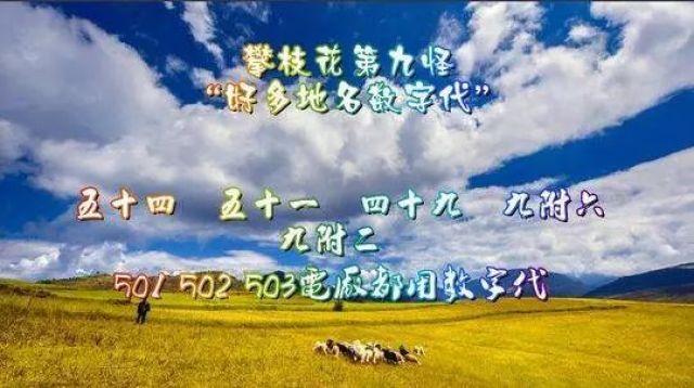 （导航攀枝花，移动端）有人总结出攀枝花“十八怪”，你来看看怪不怪！