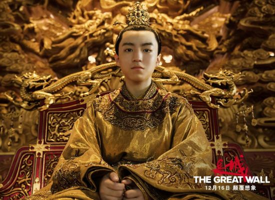 《长城》票房破10亿 海外多国上映横扫冠军榜