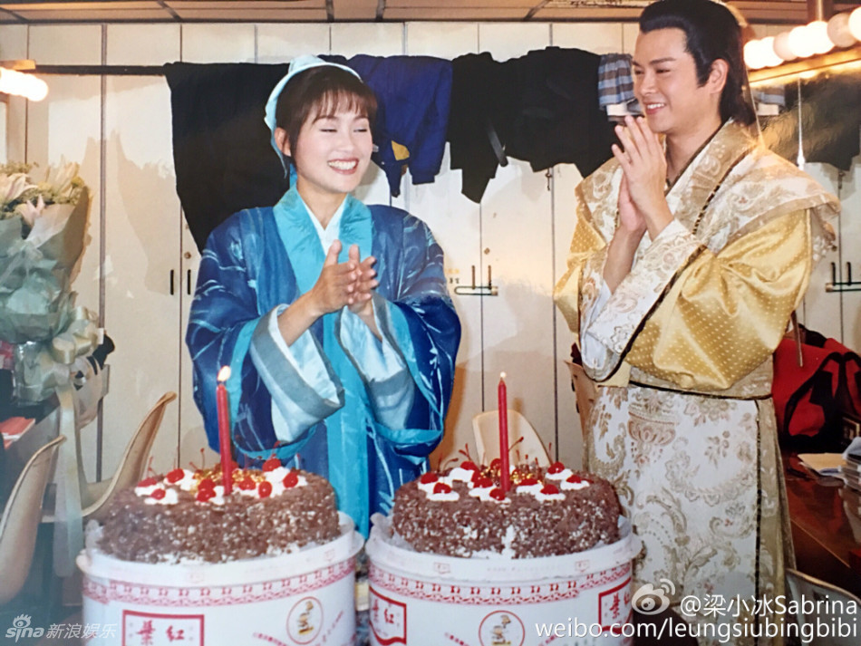 梁小冰晒《少年梁祝》绝密照 罗志祥卖萌(组图)