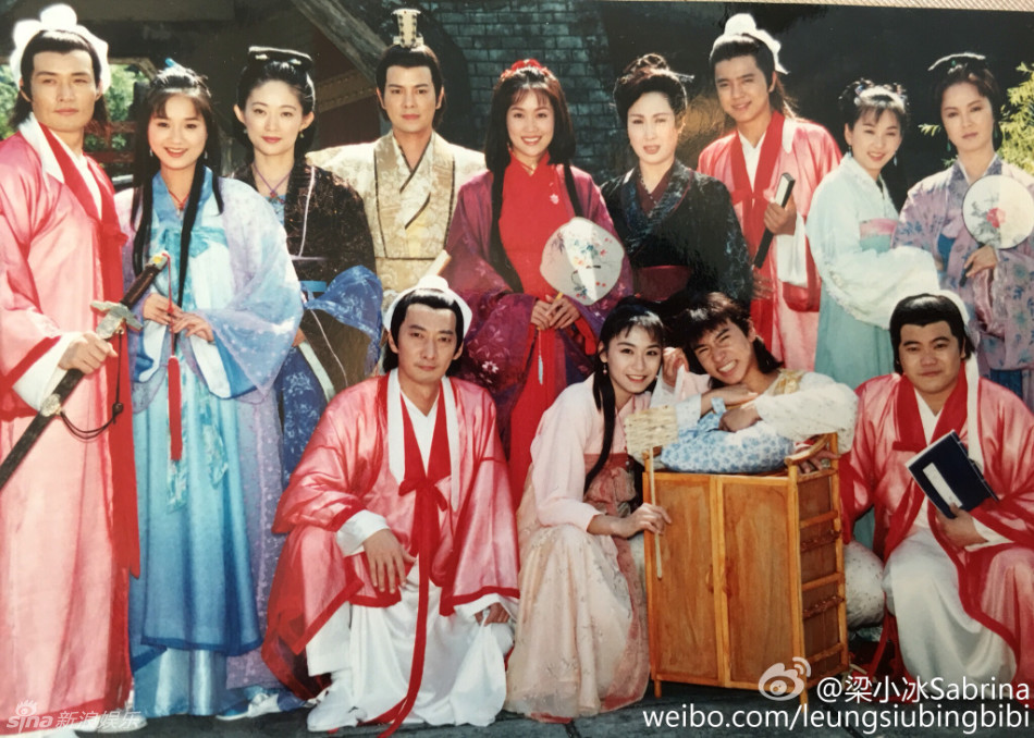 梁小冰晒《少年梁祝》绝密照 罗志祥卖萌(组图)