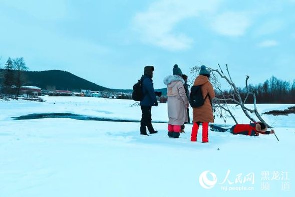 大兴安岭阿木尔“不冻河”-40℃的极寒美景