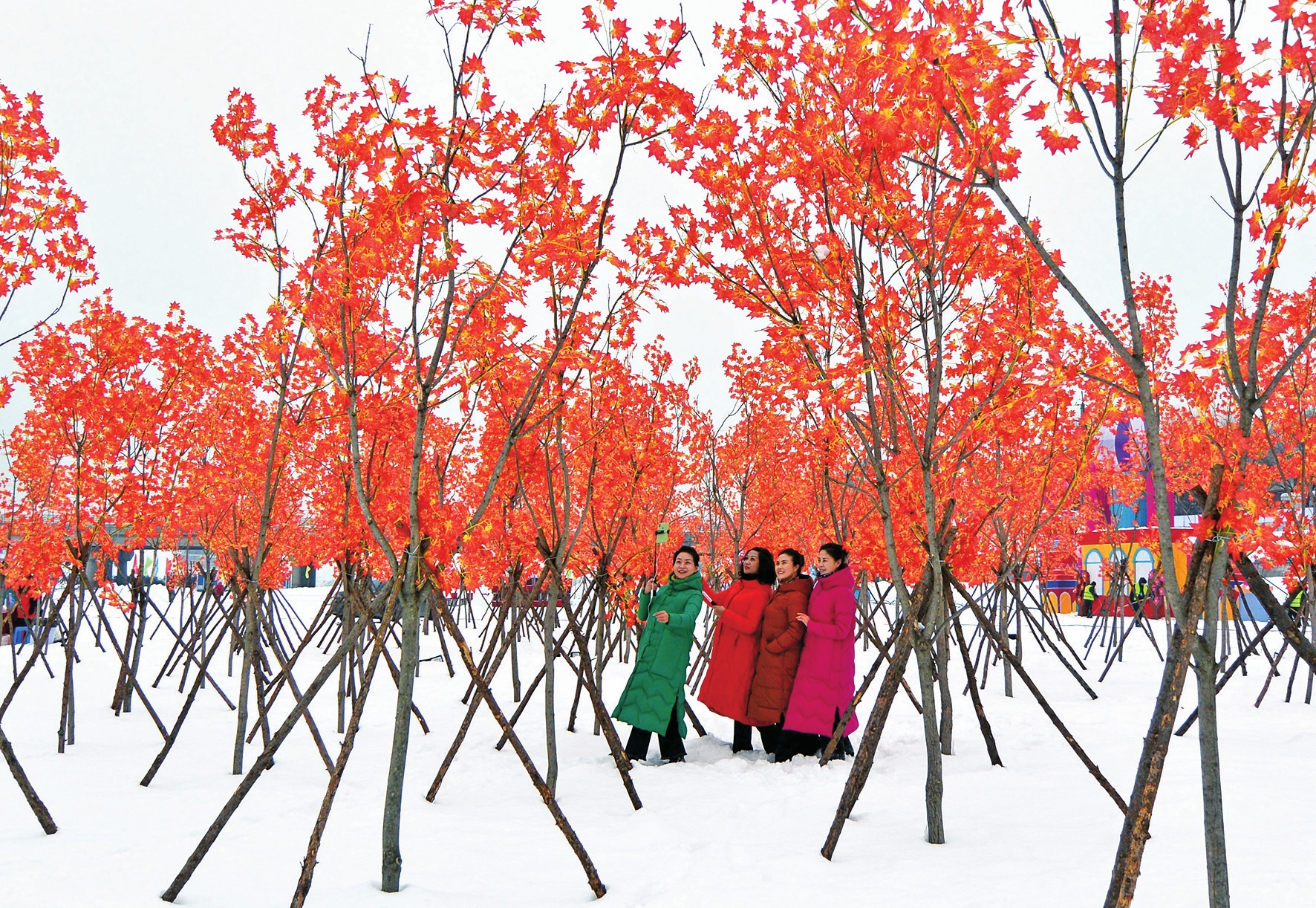 相约童话王国 共享冰雪盛宴