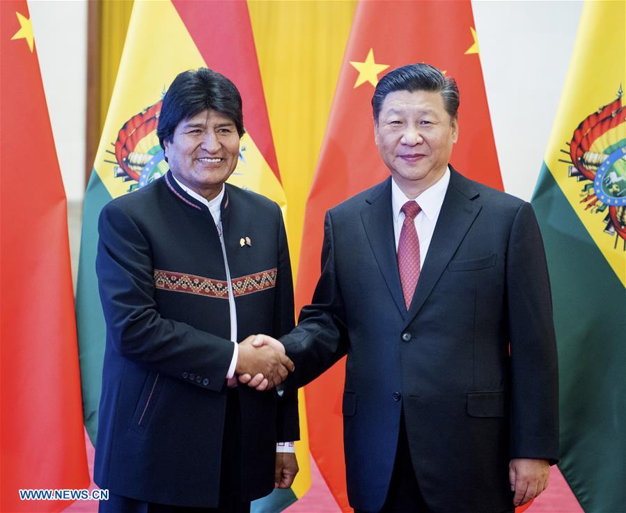 Xi, Morales Hold Talks, Agree To Establish China-Bolivia Strategic ...