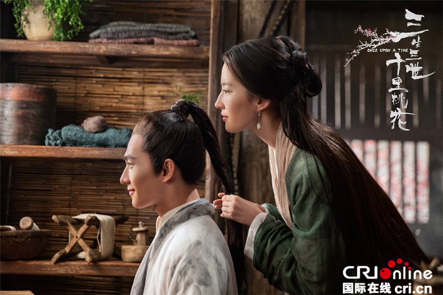 张天爱刘亦菲娜扎Angelababy 2017年小花旦古装美花眼