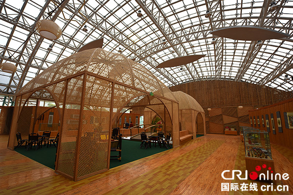 图片默认标题_fororder_龙河新竹编合作社竹编展览中心（雨城区委宣传部--供图）