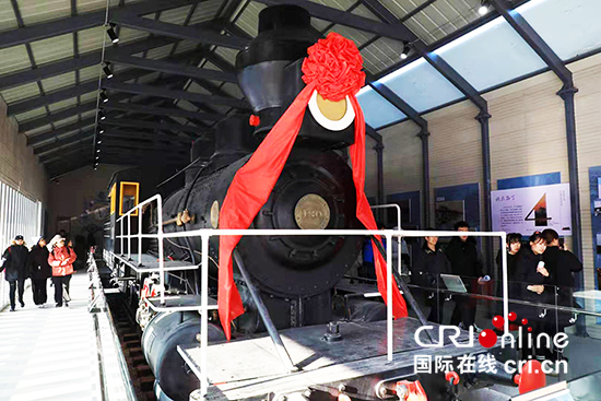 04【吉林供稿】伪满皇宫博物院推出“我的身世之谜——百年蒸汽机车的诉说”互动体验展