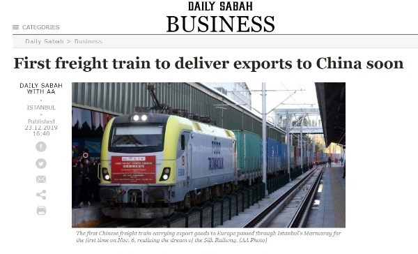 【中国日报网】【中国那些事儿】土耳其积极对接“一带一路”外媒