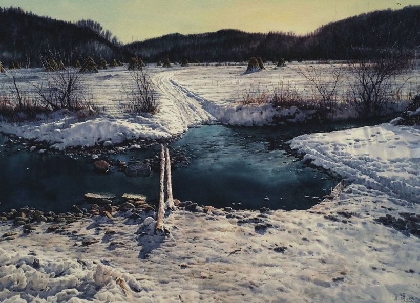 水之彩2019全国水彩画名家邀请展在长春举办