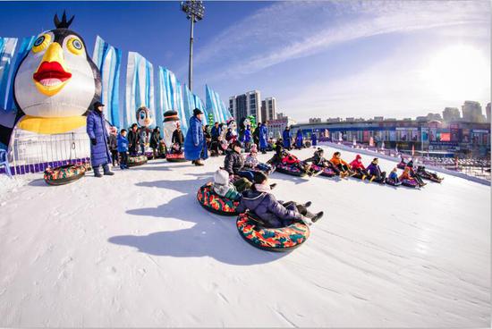 沈阳推出五大区域冰雪游乐项目