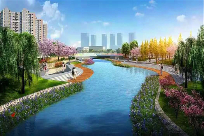 全域治水碧水兴城  西安市长安区河湖水系保护治理三年行动重大项目集中开工