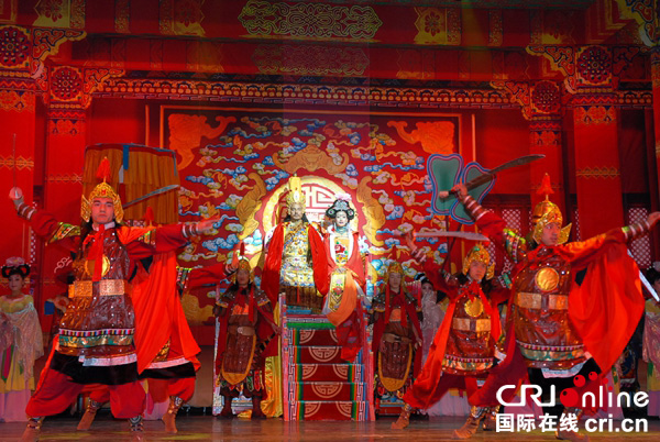 图片默认标题_fororder_九寨沟县精彩的演出