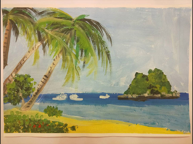 《柬埔寨风情》宋子萱(9岁) 《柬埔寨风情》宋子萱(9岁)_fororder_柬埔寨风情——宋子萱(9岁)