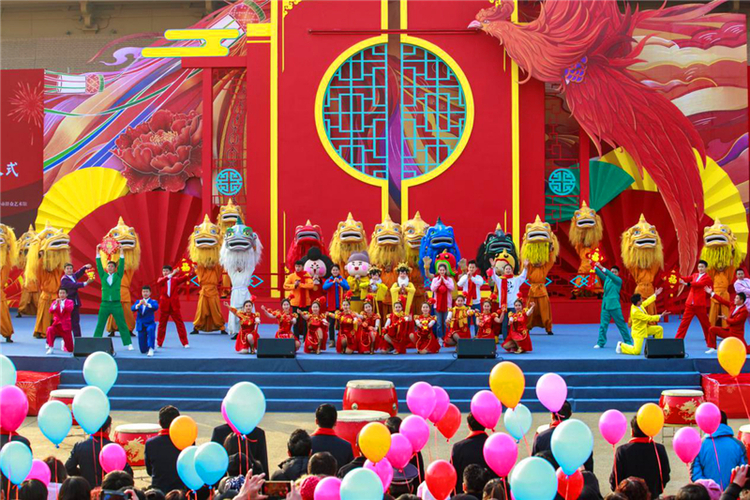 【中首  陕西  图】从大明宫“起跑”2020“中国年·看西安”活动打造年味文化盛宴