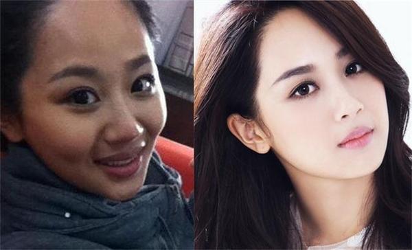 女星化妆素颜对比：娜扎胜郑爽 赵丽颖是大赢家