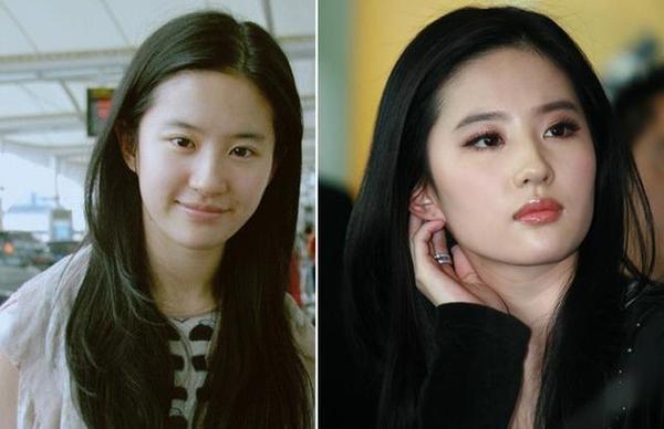 女星化妆素颜对比：娜扎胜郑爽 赵丽颖是大赢家